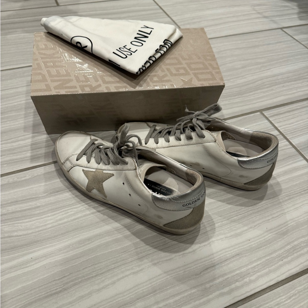 Golden Goose Super Stars size 39. Purchased directly from their website